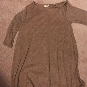 Super soft brown dress